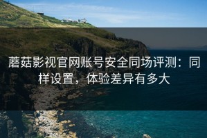 蘑菇影视官网账号安全同场评测：同样设置，体验差异有多大